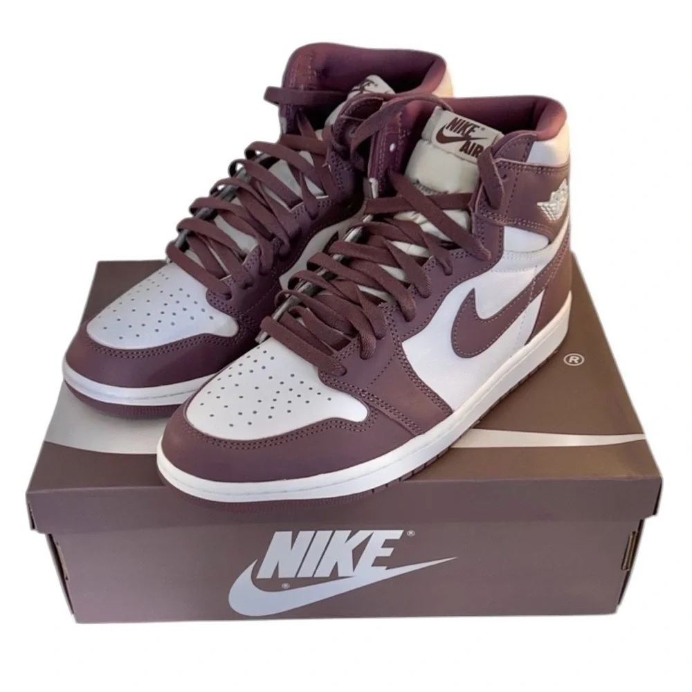 Nike Men's Air Jordan 1 Retro High OG Mauve US Size 10.5 DZ5485-105 New in Box